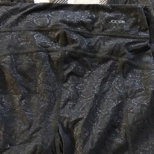 Joes black sparkly legging